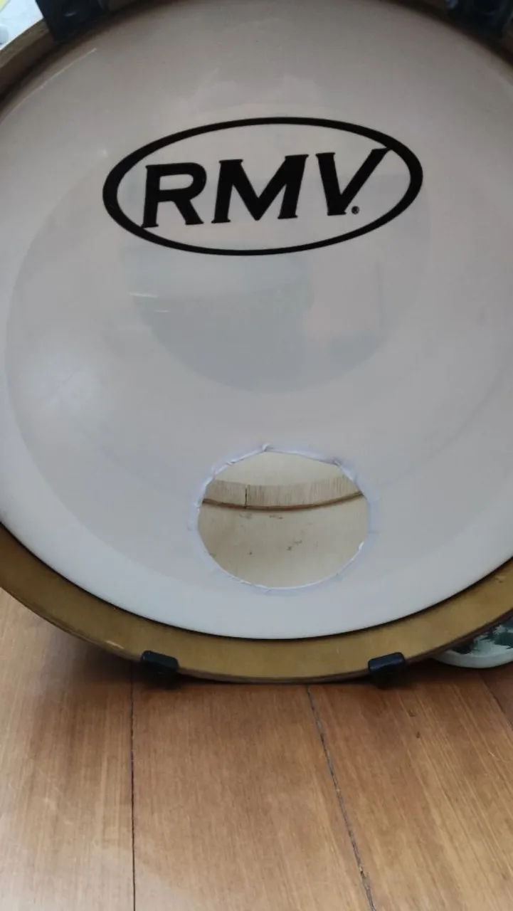 Bateria RMV trip com peles Willians