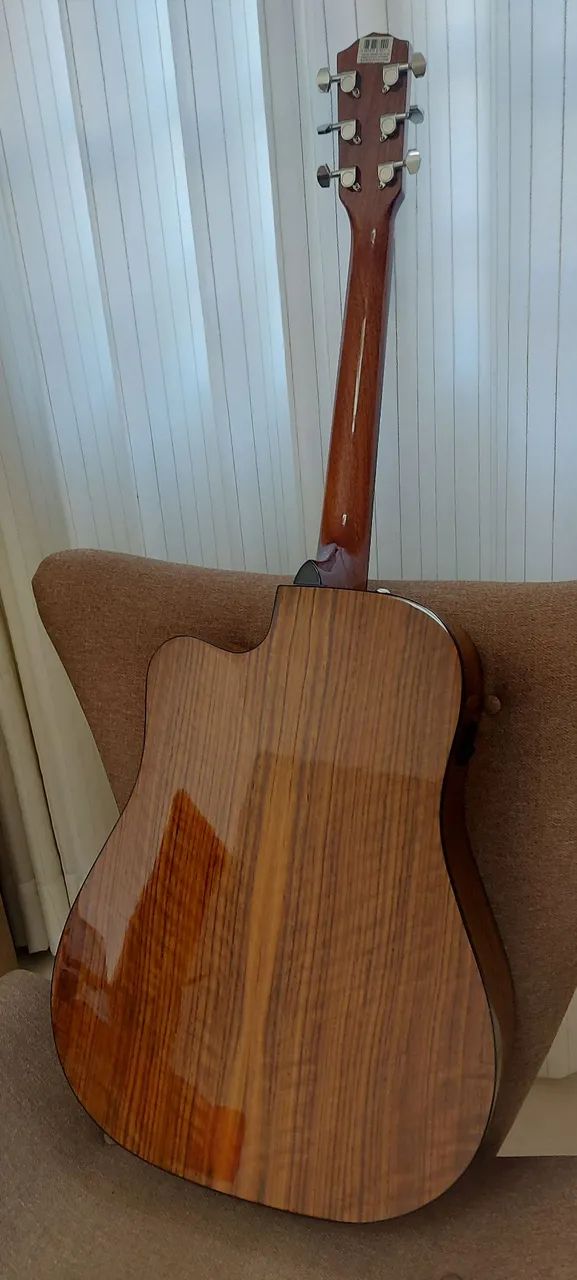 Oportunidade! Violão Eletro Acústico com Case - Praticamente Novo. - Foto 3