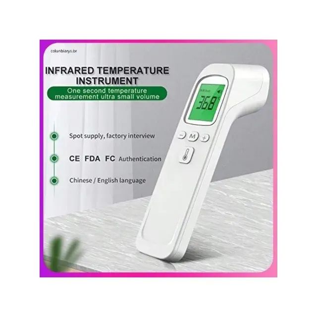 Termômetro De Testa Infravermelho Para Medição De Temperatura Febre