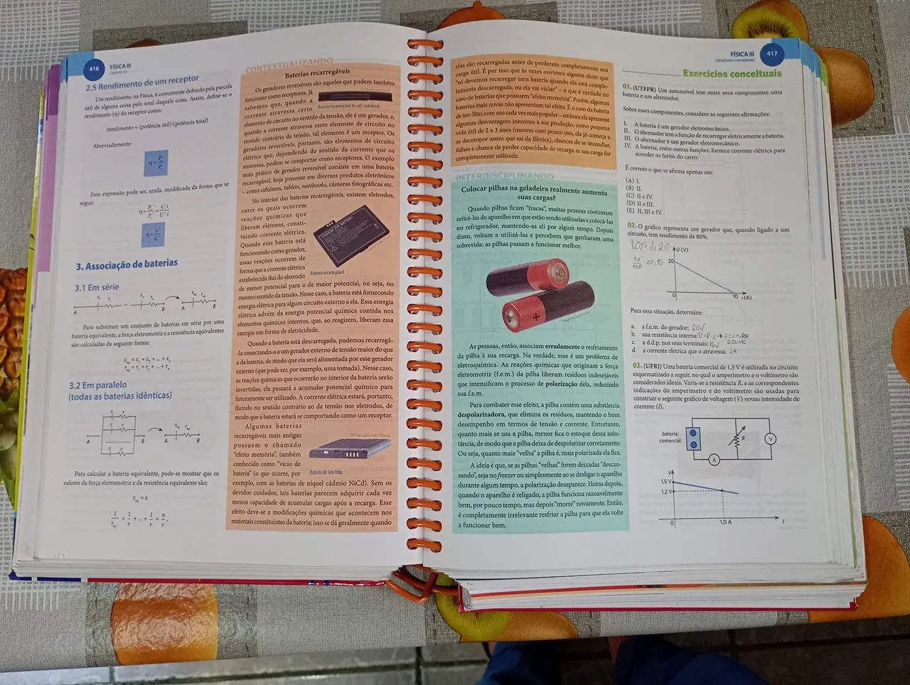 5 livros ensino médio todas as matérias 3 ano e pré vestibular  - Foto 6