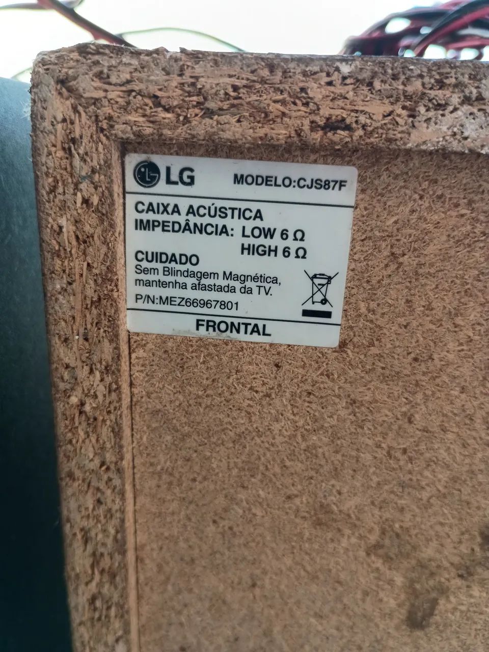 Caixa de Som LG CJS87F - Foto 2