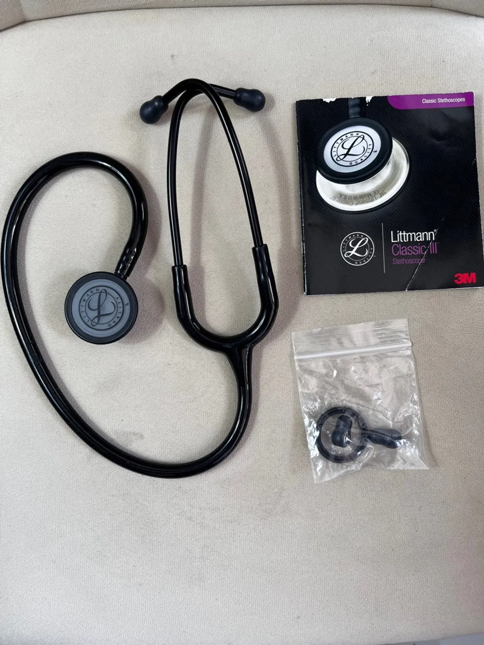 Estetoscópio Littmann® Classic III Preto