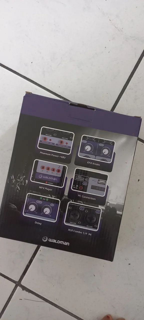 Microfone Waldman64312832131075123