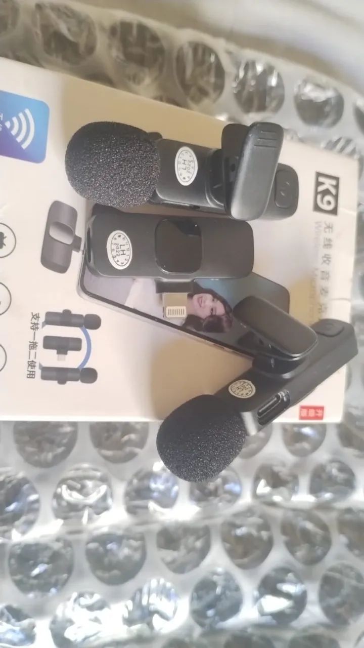 Microfone Apple Wireless K9 - Foto 2