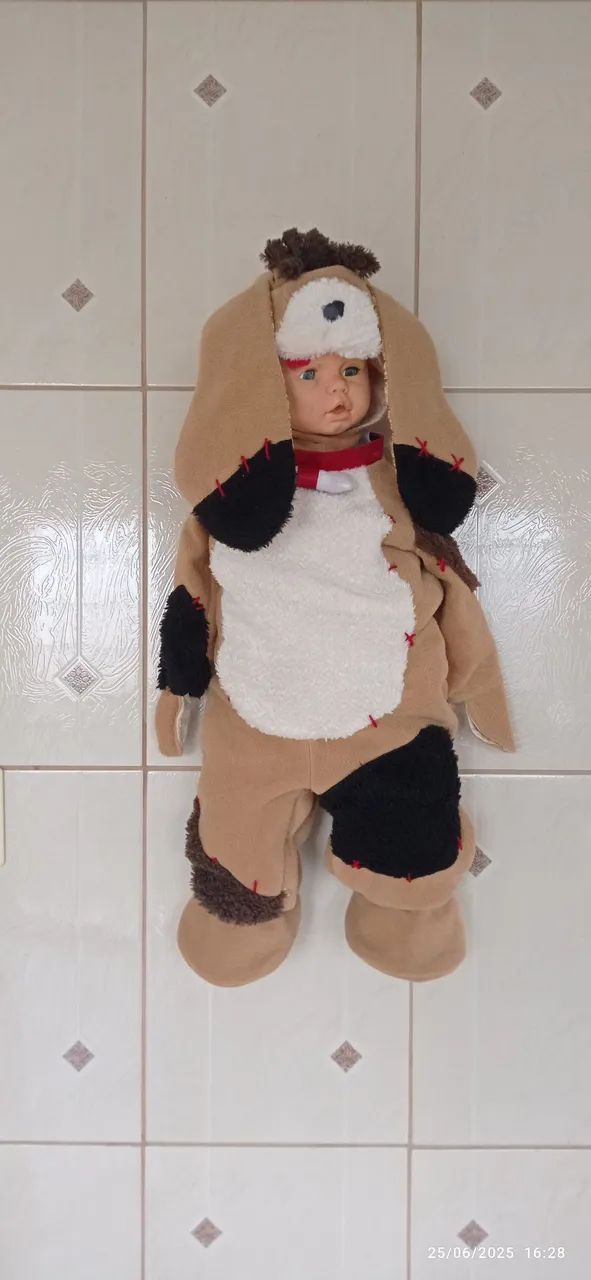 Fantasia de Cachorro para Bebê - Foto 5