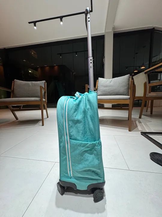 Mochila escolar Kipling - Azul - Pequena - Foto 3