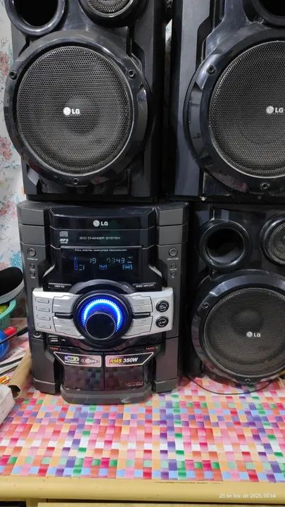 Som LG com 350W de potência - Foto 2