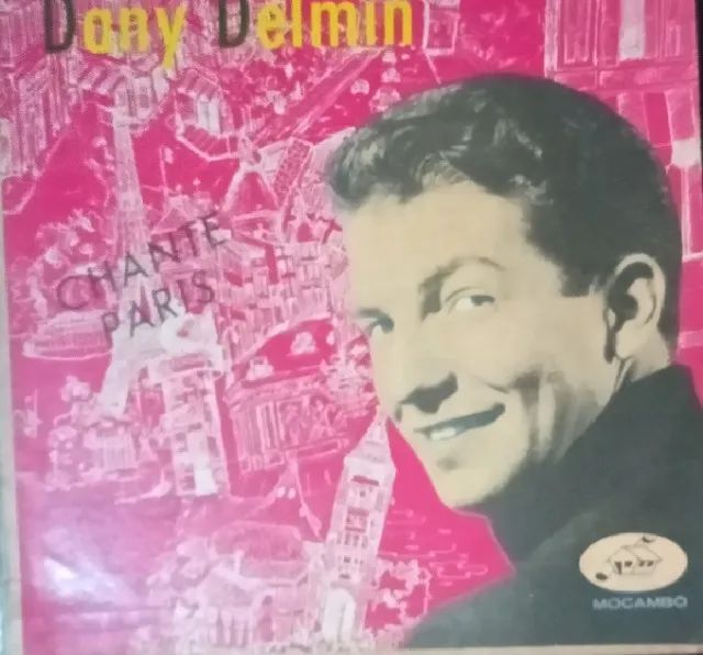 Disco de 1956 do Dany Delmin - Chante (Canto) Paris