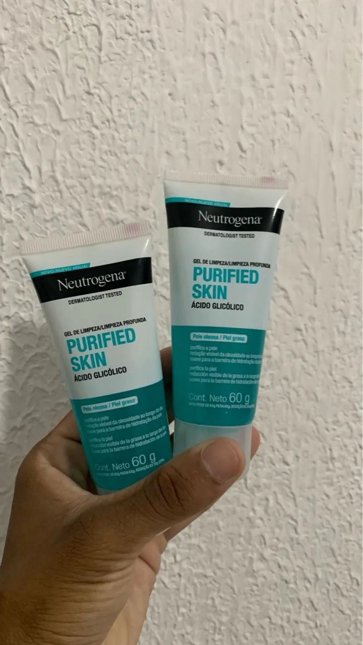 Kit Neutrogena Gel de limpeza + protetor solar  - Foto 2