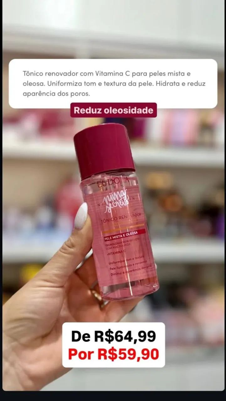 Skin Niina Secrets Eudora em promoção  - Foto 4