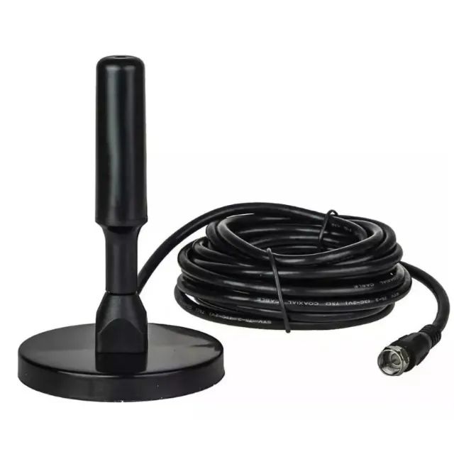 Antena Para Sinal Digital 3.5 DBi Cabo 3M/5M Base Com Imã - Foto 2