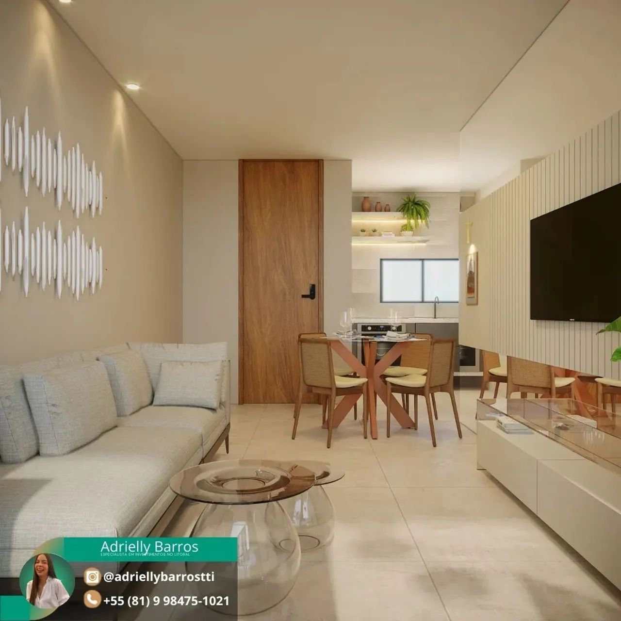 Flat em Porto de Galinhas | Beira-mar na Praia de Muro Alto Últimas unidades | DUE - Foto 3