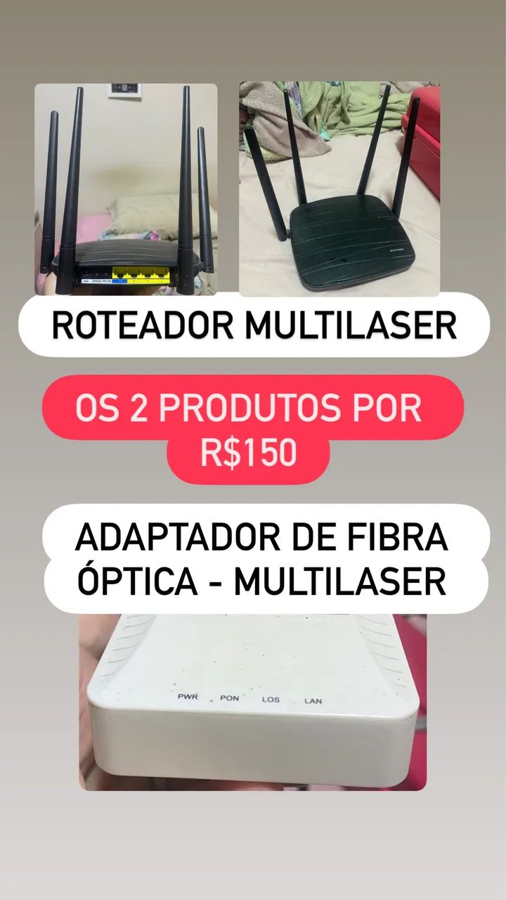 Roteador + Adaptador