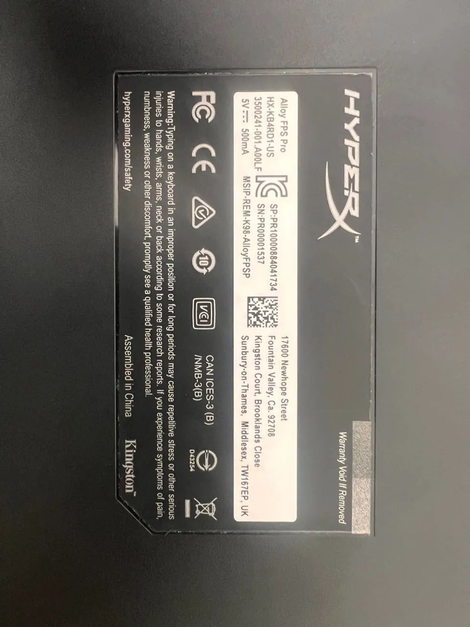 Teclado HyperX alloy FPS Pro - Foto 3