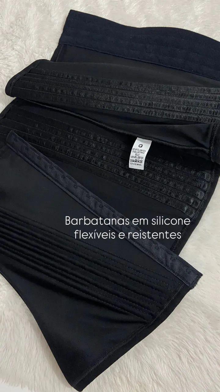 Corset modelador cintura 20 barbatanas - Foto 4