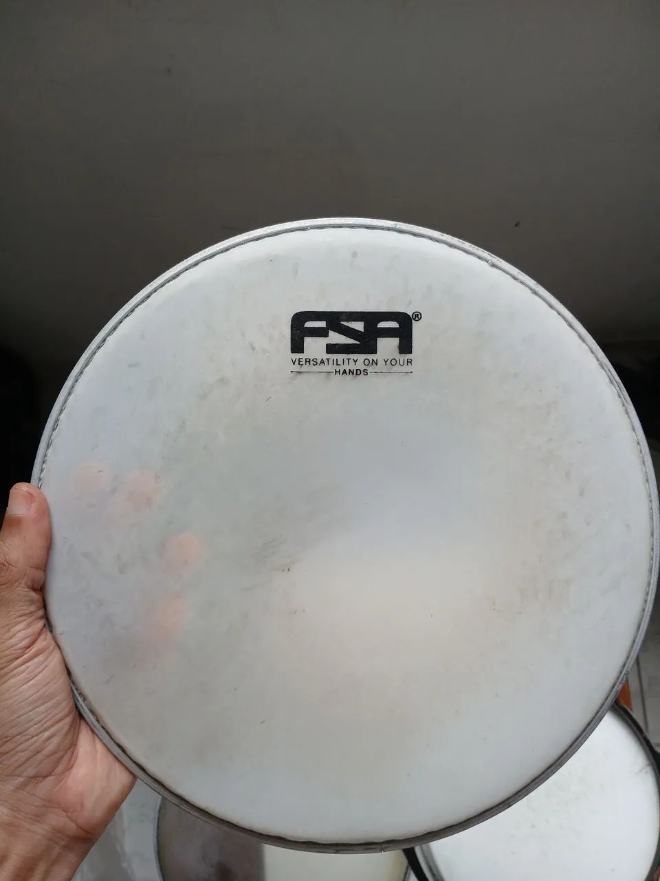 Três peles 10" + Aro 10" - Foto 2