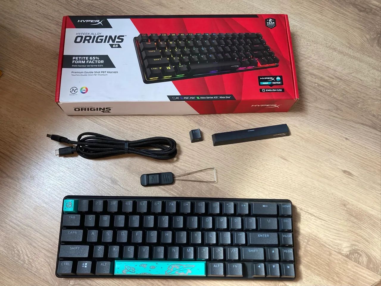 Teclado Mecânico Alloy Origins 65