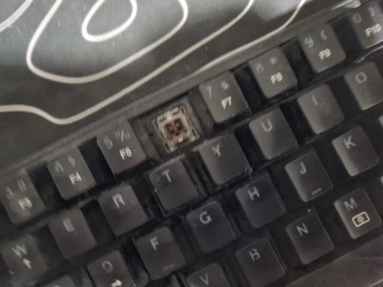 Teclado mecânico redragon switch marrom  - Foto 4