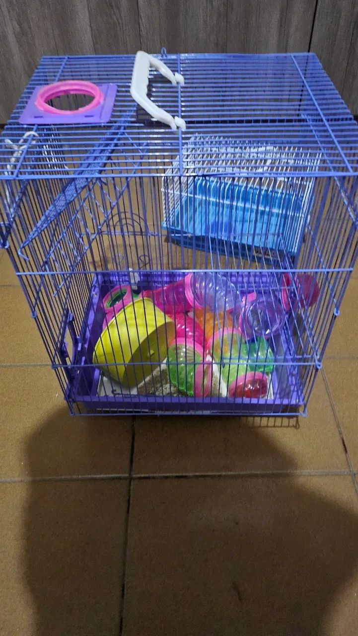 Gaiolas hamster - 4 gaiolas 