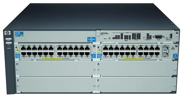 Switch chassis Hp e5406 Gigabit PoE - Foto 3