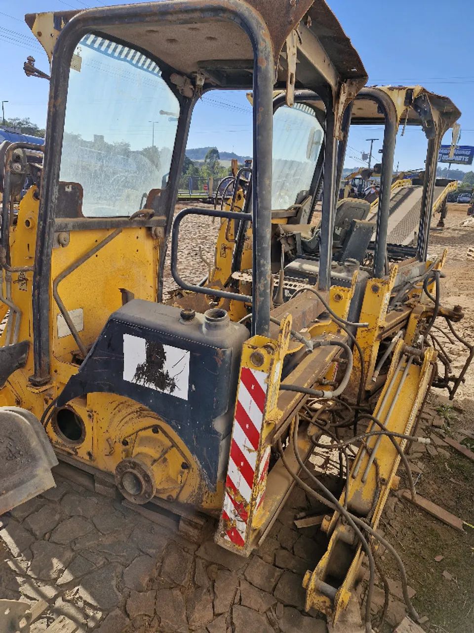 MINI CARREGADEIRA JCB 1CX PARA RETIRADA DE PEÇAS  - Foto 4