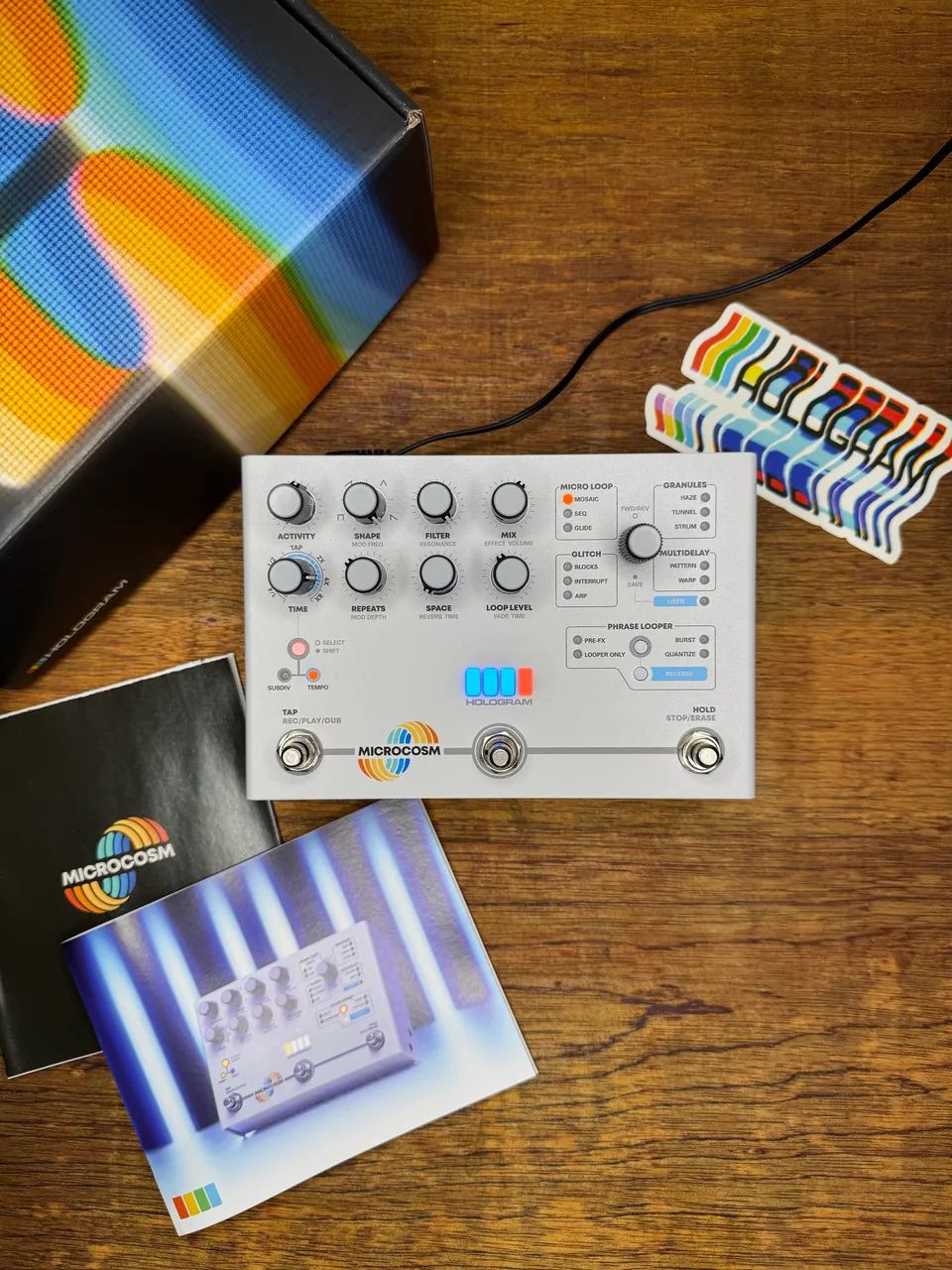 Pedal Microcosm Hologram Eletronics - Instrumentos musicais - Vila