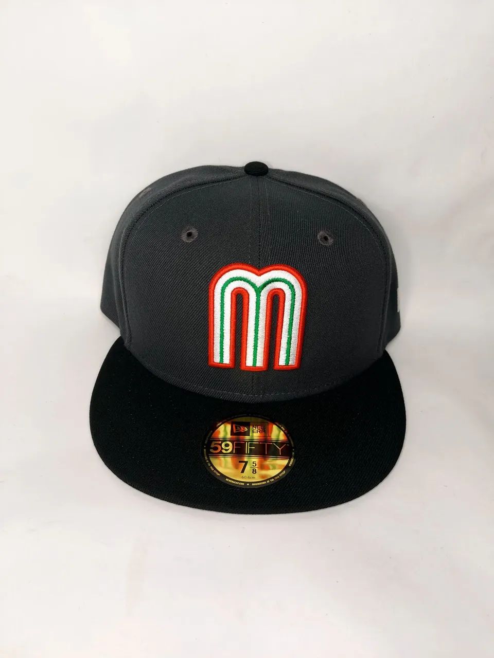 Boné México - New era - 59fifty  - Aba reta - 5950