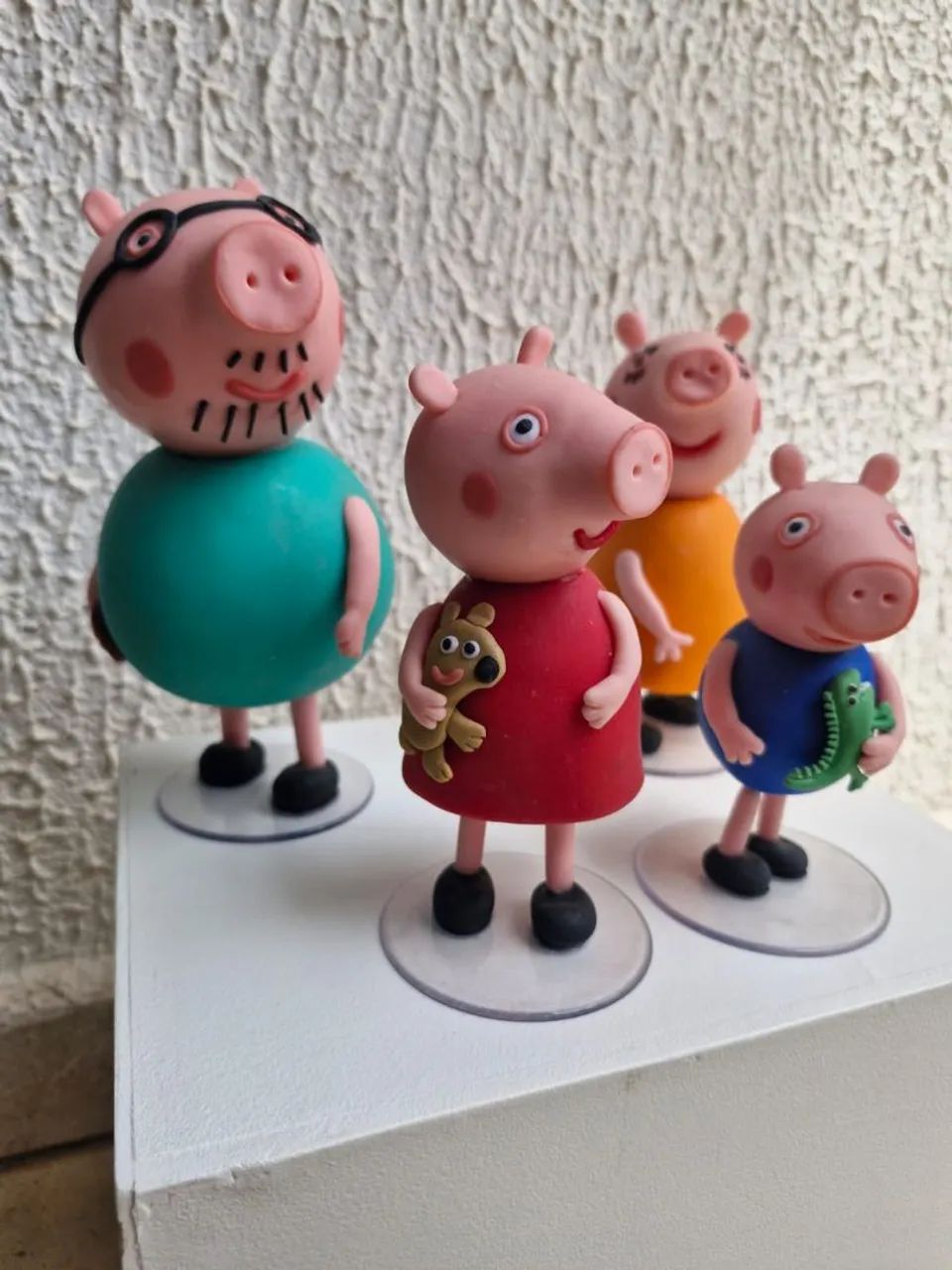 Bonecos Peppa Pig em Biscuit