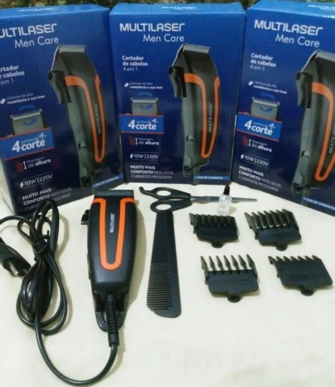 Máquinas Para Cortar Cabelo Multilaser / Ideal Para Uso Doméstico