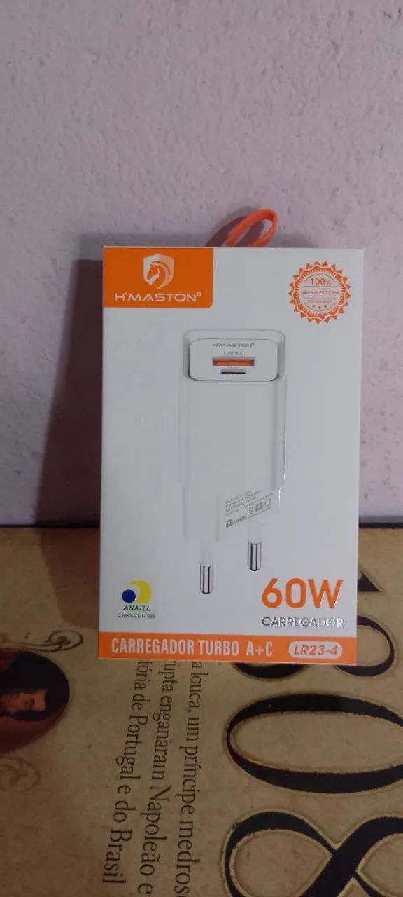 Fonte Turbo 60W Duo - Carregamento Rápido e Seguro - Foto 3
