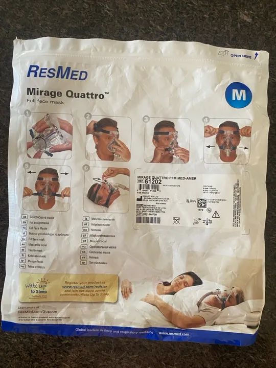 Máscara de Cepap Mirage M - Foto 4