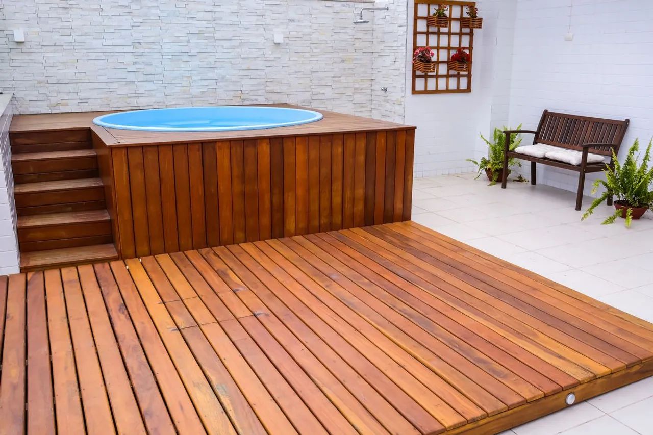 Deck em geral e painéis em madeiras - Foto 2