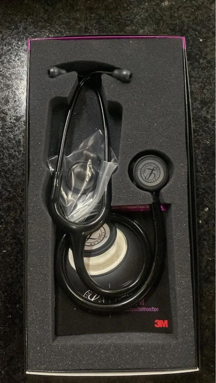 Estetoscópio Littmann Cardiology IV - Preto