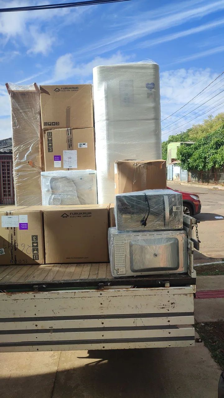 Frete é pequenas mudanças 