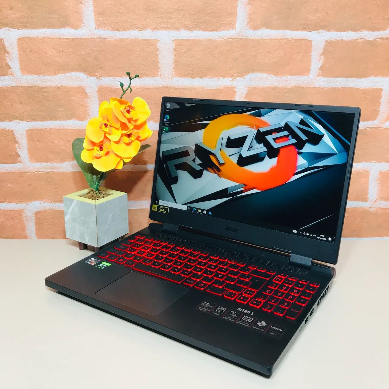 Notebook Gamer Ryzen 5 7535Hs/ RTX 3050 4GB/ Ram 16GB/ Ssd 512GB/ FullHD 144Hz - Foto 3