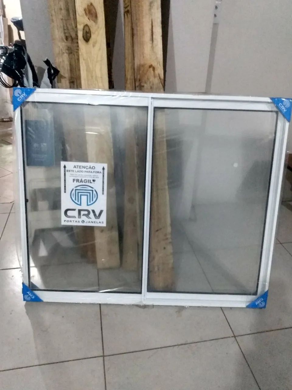 Janela de Alumínio CRV - Pronta para instalação