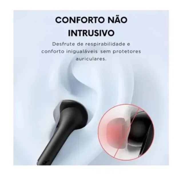 Fone Bluetooth K20i Anker Soundcore 36h Sem Borrachas - Foto 4