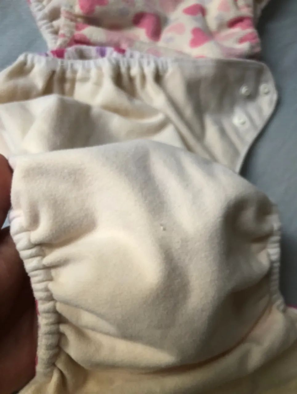 FRALDA ECOLÓGICA MENINA BEBÊ - Foto 3