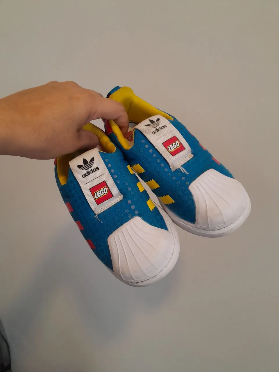 Tênis Adidas Lego Bebê - Azul