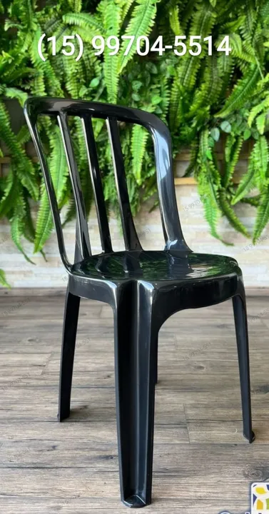 Venda Cadeiras Preta, marca Goiania Plast