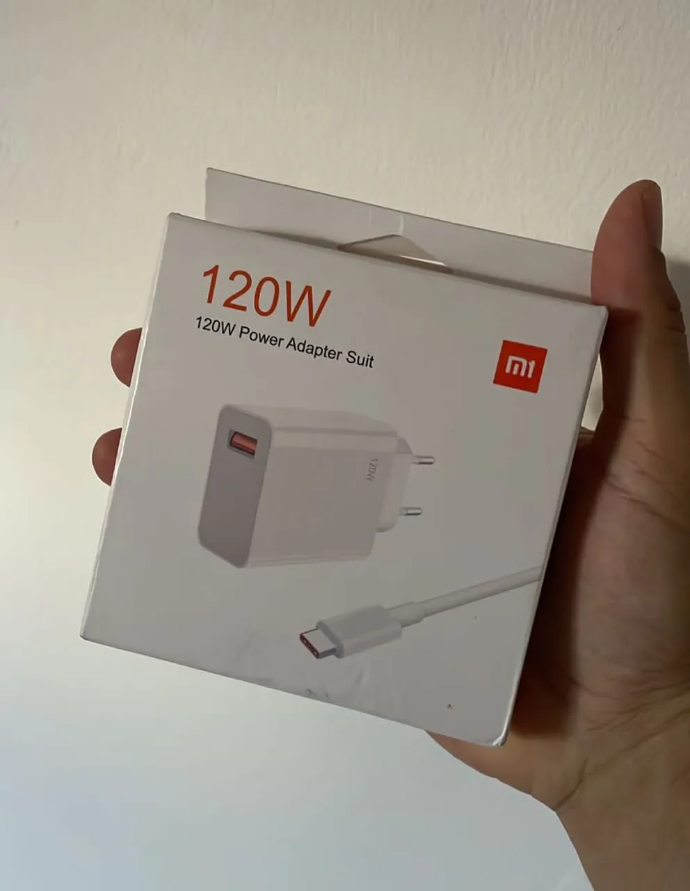 Carregador Xiaomi 120W - Adaptador e Cabo Tipo C