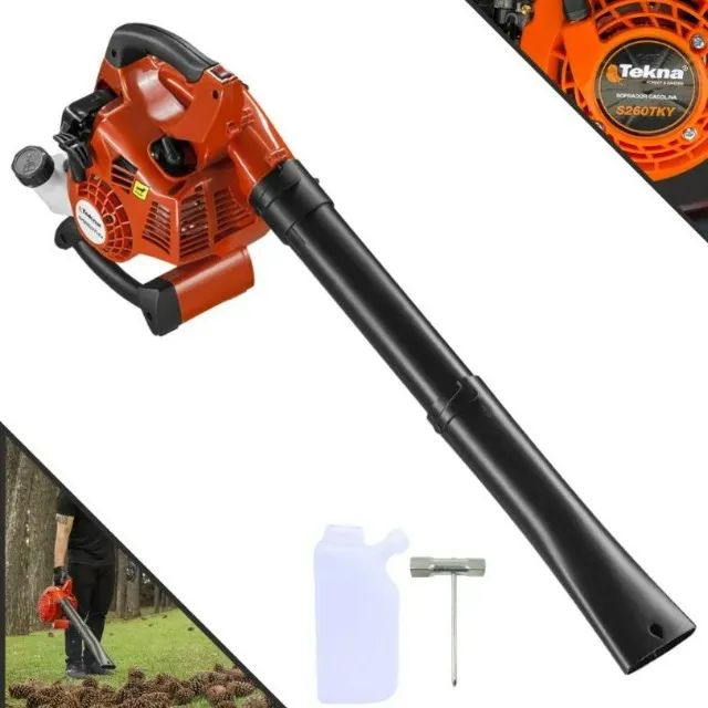 Soprador Tekna À Gasolina 2 Tempos 26cc Profissional S260