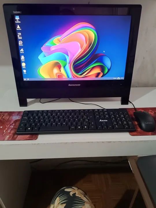 Computador Lenovo All in One - Core i3, SSD 256gb, 8gb de RAM - Foto 2
