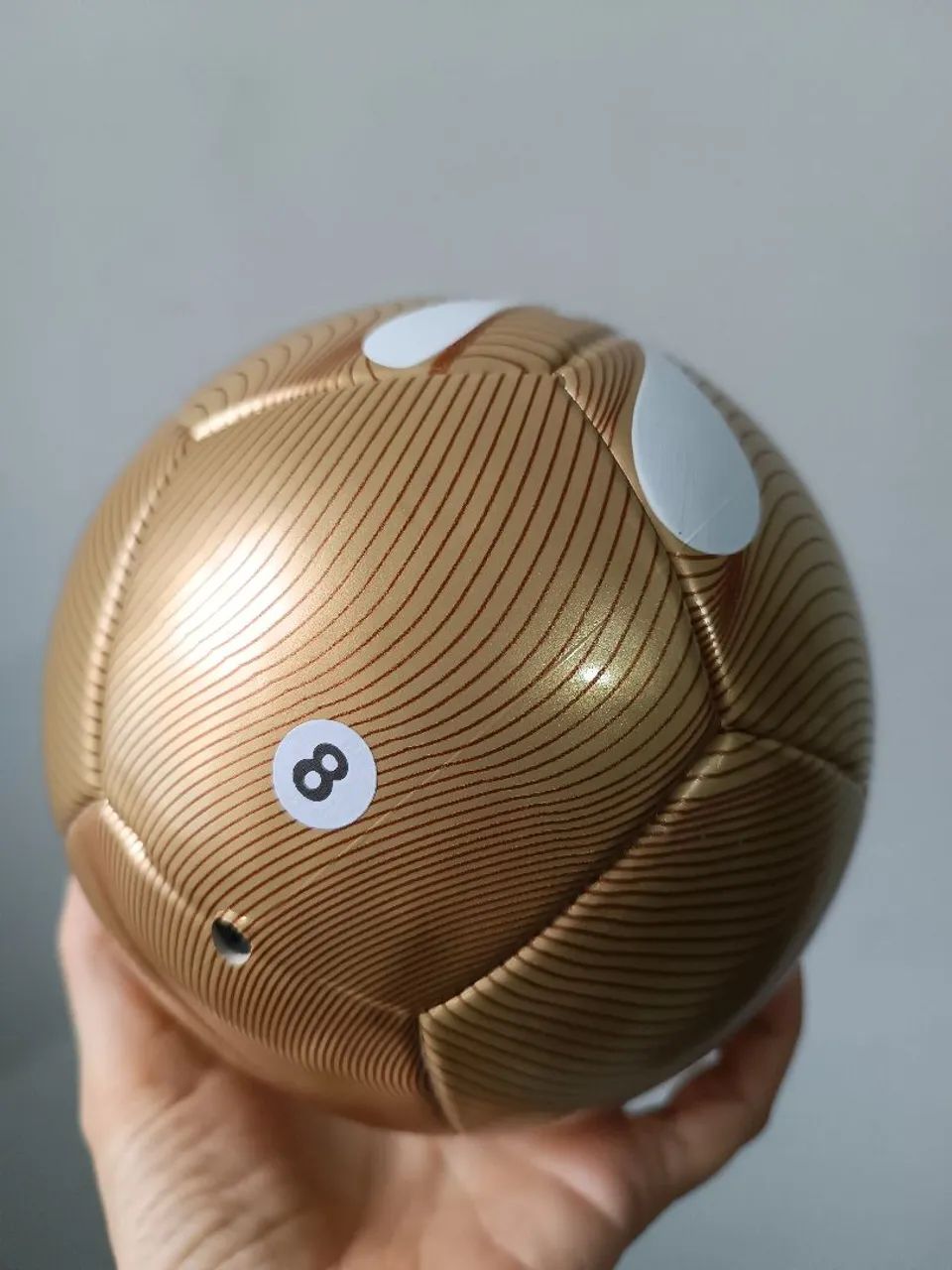 Mini bola Vini Junior autografada NOVA - Foto 4