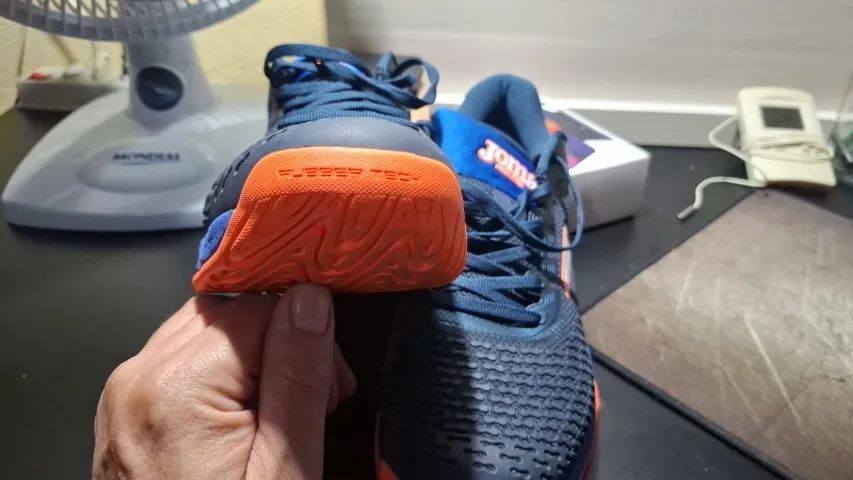 Tênis Joma Ace Pro Clay - Saibro - Marinho Azul e Coral - BR 44 - Foto 3