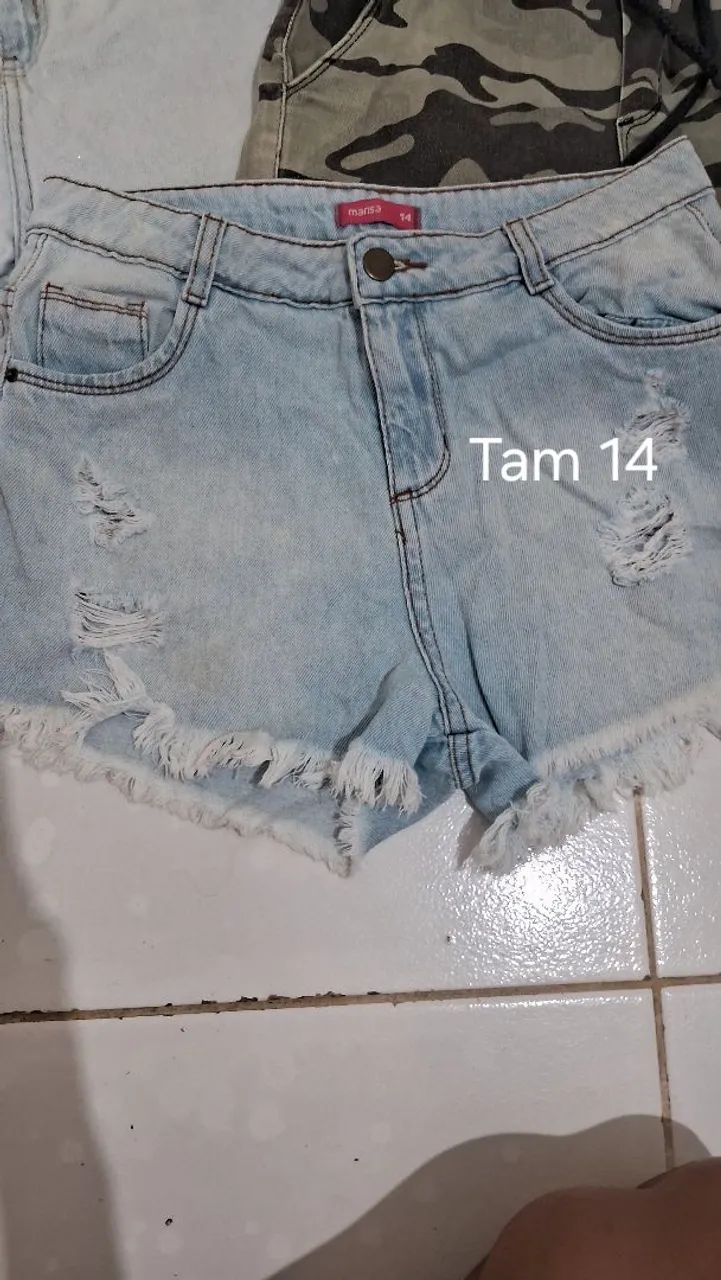 Shorts Jeans Sortidos - Feminino - Foto 2