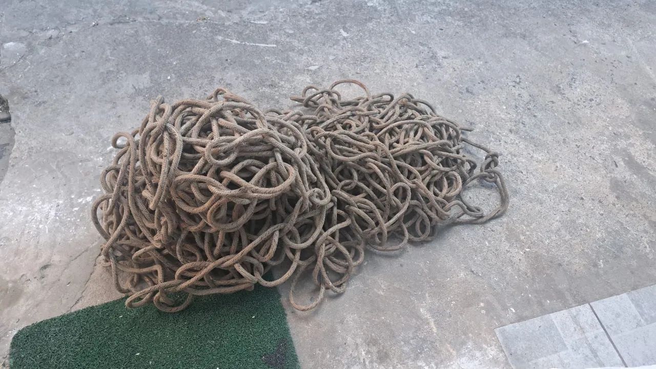 Corda de amarração de carga 165mt. De 8mm. - Foto 3