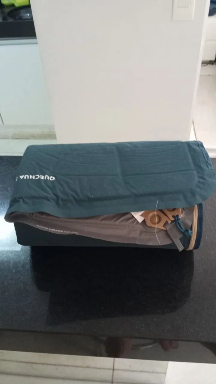 Colchão Auto Inflável de Camping Comfort 65cm Solteiro Quechua