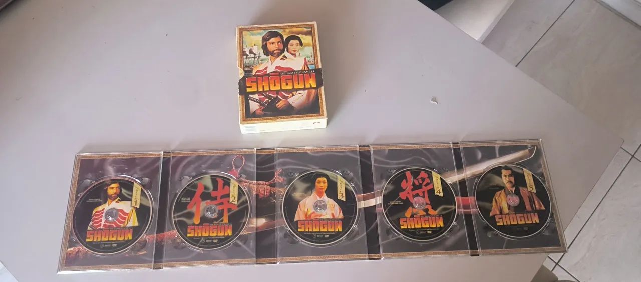 Box Série Shogun - DVD, Blu-Ray e Vídeo Cassete - Jardim Vivan
