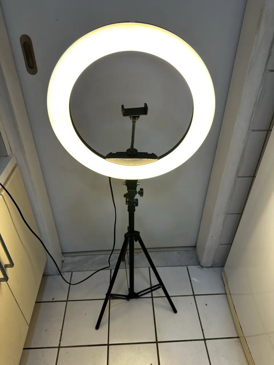 Ring Light 18 Polegadas Profissional Com Tripé 2,10m 64520773610241120